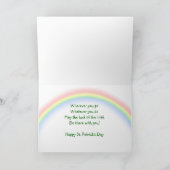 Lucky Leprechauns Karte (Innenseite)