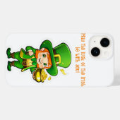 Lucky Leprechauns Schatz Case-Mate iPhone Hülle (Rückseite (Horizontal))