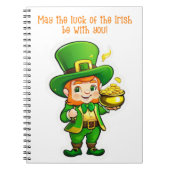 Lucky Leprechauns Schatz Notizblock (Vorderseite)