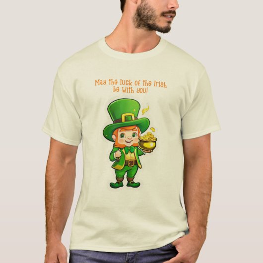 Lucky Leprechauns Schatz T-Shirt (Vorderseite)