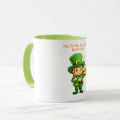 Lucky Leprechauns Schatz Tasse (Vorderseite Links)