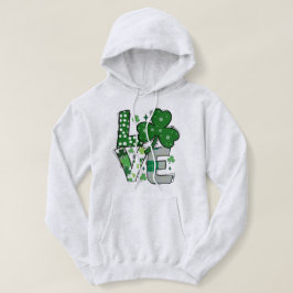 Lucky LIEBE St. Patrick's Day Hoodie