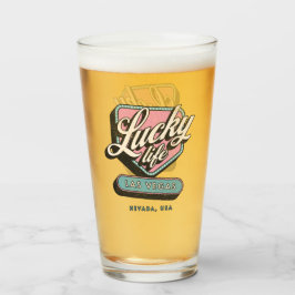 Lucky Life Las Vegas Nevada Glas