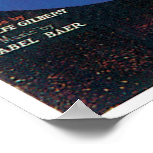 Lucky Lindy Poster (Ecke)