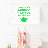 Lucky Little Birthday Banner (Insitu)