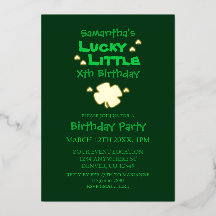 Lucky Little Birthday