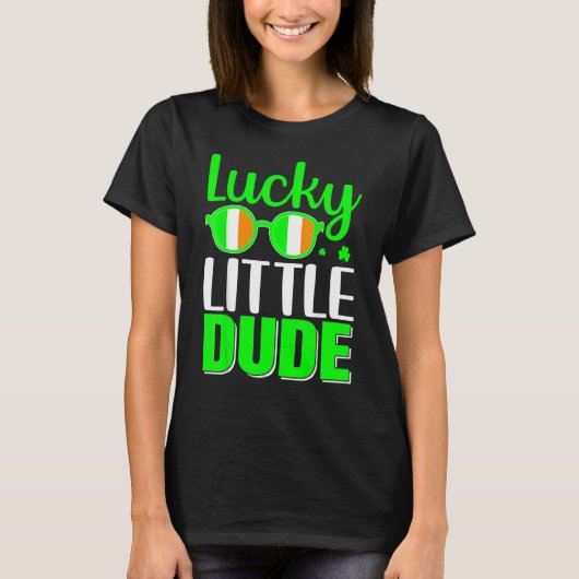 Lucky Little Dude Leprechaun St Patrick's Day Sham T-Shirt (Vorderseite)