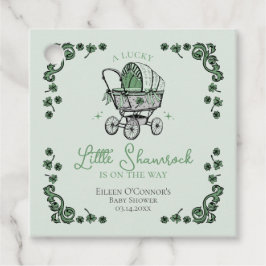 Lucky Little Kleeblatt St Patricks Baby Dusche Geschenkanhänger