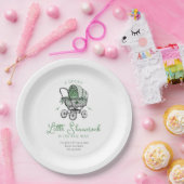 Lucky Little Kleeblatt St Patricks Baby Dusche Pappteller (Party)