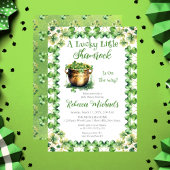 Lucky Little Kleeblatt St. Patrick's Baby Shower Einladung