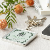 Lucky Little Kleeblatt St Patricks Day Kinderdusch Schlüsselanhänger (Seite)