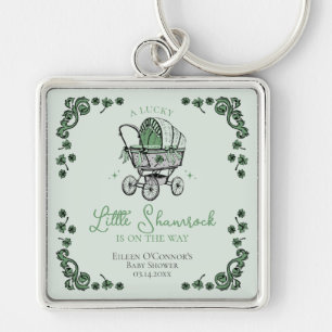 Lucky Little Kleeblatt St Patricks Day Kinderdusch Schlüsselanhänger