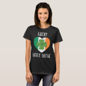 Lucky Little Lassie Teacher St Patrick's Day Party T-Shirt (Vorne ganz)