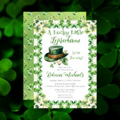 Lucky Little Leprechaun St. Patrick's Baby Shower Einladung