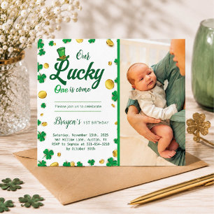 Lucky Little One – St. Patrick’s Day Babyparty  Einladung