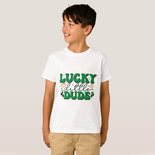 Lucky Little Typ T-Shirt (Vorne ganz)