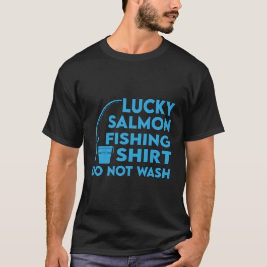 Lucky Lmon Fischen Pazifischer Sockeye Fisch T-Shirt (Vorderseite)