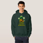 Lucky Loaded Blessed St Patrick’s Day  - camiseta Hoodie (Vorne ganz)