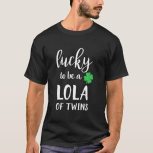 Lucky Lola von Twins Irish Green St Patricks Day T-Shirt