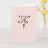 Lucky Love Appreciation Card Karte (Gelbe Blume)