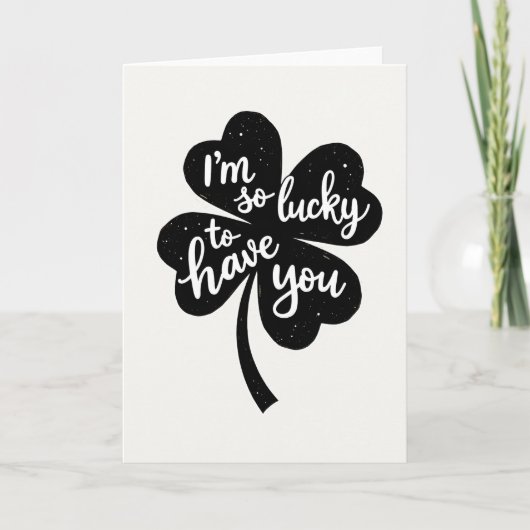 Lucky Love Classic Karte (Vorderseite)