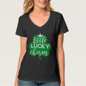 Lucky Luck Cute Irish Ireland St Patricks Drinkin T-Shirt (Vorderseite)