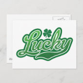 Lucky Lucky Postkarte (Vorne/Hinten)