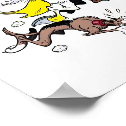 Lucky Luke Poster (Ecke)