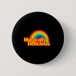 Lucky Magisch Lecker St. Patricks Tag Regenbogen Button