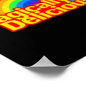 Lucky Magisch Lecker St. Patricks Tag Regenbogen Poster (Ecke)