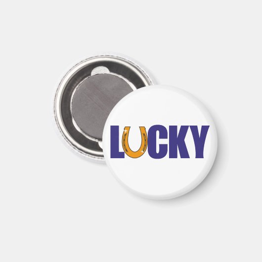 Lucky Magnet (Vorderseite/Rückseite)