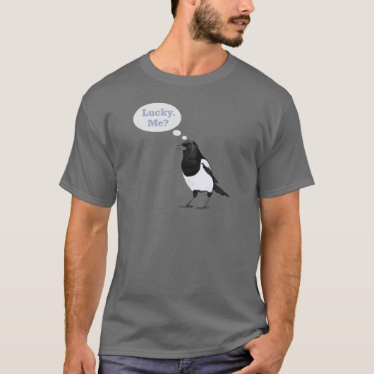 Lucky Magpie T T-Shirt (Vorderseite)