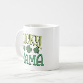 LUCKY MAMA GNOME KAFFEETASSE (Vorderseite Links)