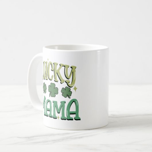 LUCKY MAMA GNOME KAFFEETASSE (Vorderseite Links)