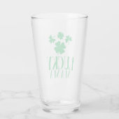 Lucky Mama Pintglas – Prost Mama Glas (Rückseite)