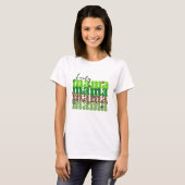 Lucky Mama St. Patrick's Day T-Shirt (Vorne ganz)