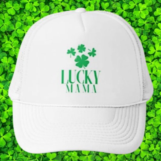Lucky Mama Trucker Hat - Clover Süsse Vibes Truckerkappe