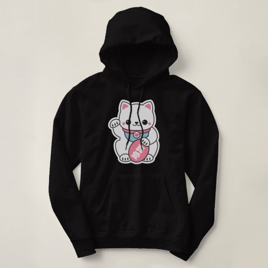 Lucky Maneki Hoodie (Design vorne)