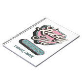 Lucky Me – Positive Energy Notebook Notizblock (Linke Seite)