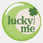 Lucky Me St Paddy's Sticker (Vorderseite)