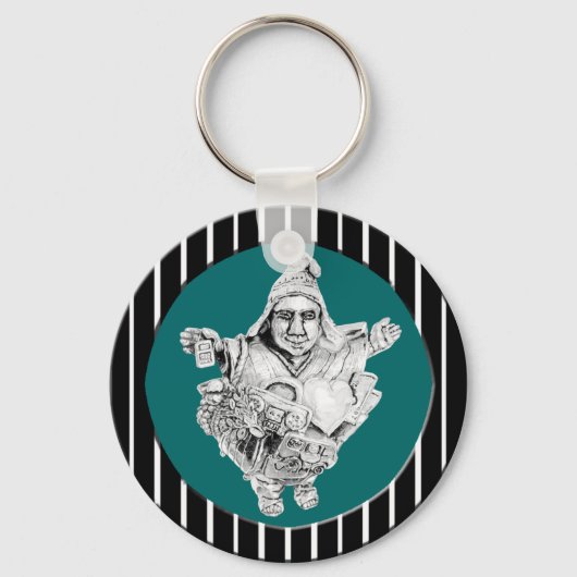 Lucky Metal Ekeko Schlüsselanhänger (Vorderseite)