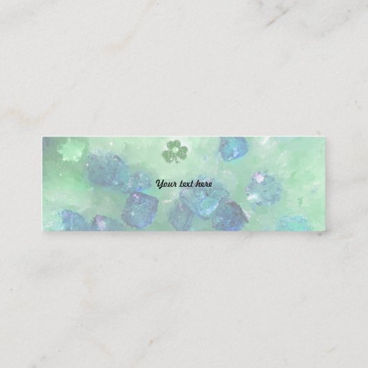 Lucky Mini Visitenkarte (Rückseite)