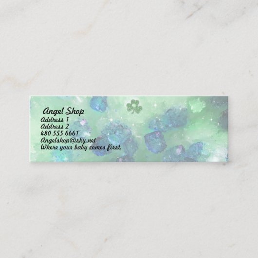 Lucky Mini Visitenkarte (Vorderseite)