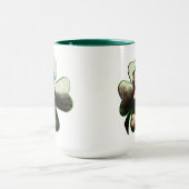 Lucky Mona Lisa St. Patrick's Day Tasse (Zentrum)