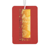 Lucky Monkey China Neujahr 2016 Air Freshener Autolufterfrischer (Rückseite)