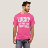 Lucky Muay Thai Wash nicht lustigen Muay Thai Base T-Shirt (Vorne ganz)