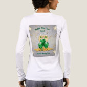 Lucky New Year 2026 Tri-Blend Shirt (Rückseite)