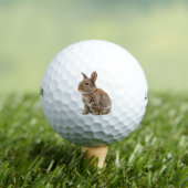 Lucky Niedlich Rabbit Bunny Golfball (Insitu T-Shirt)