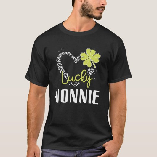 Lucky Nonnie St Patricks Day womens T-Shirt (Vorderseite)