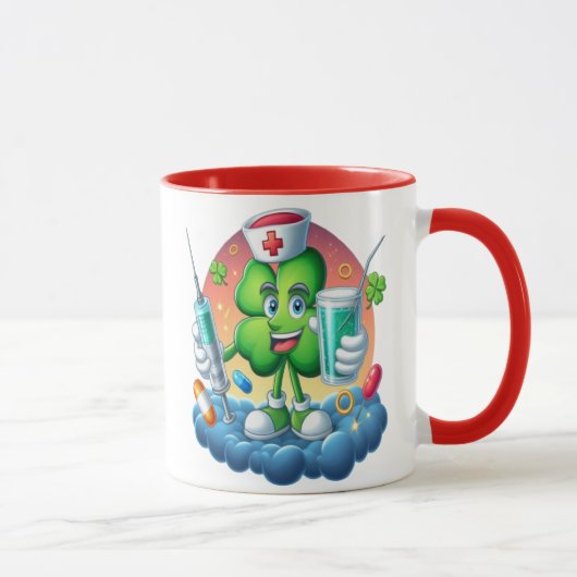 Lucky Nurse Green Kleeblatt Tasse (Rechts)